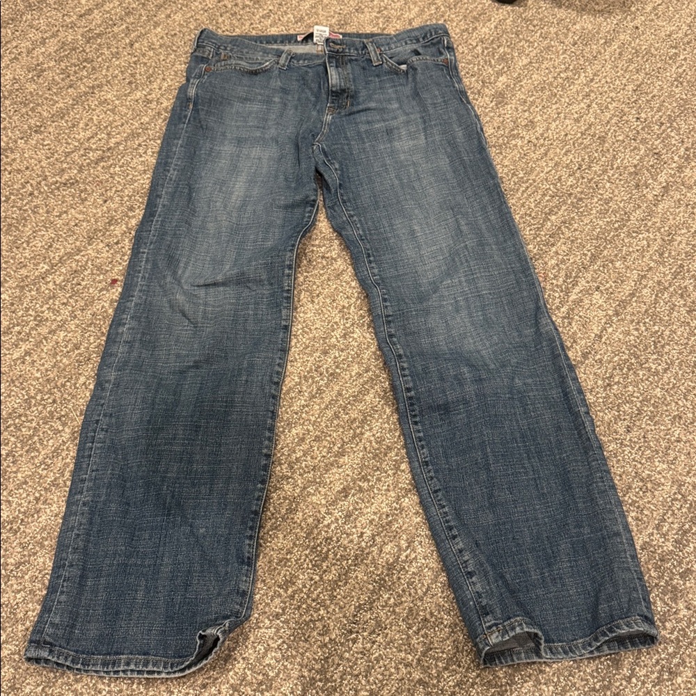 GAP Boy Cut Denim Jeans in Blue